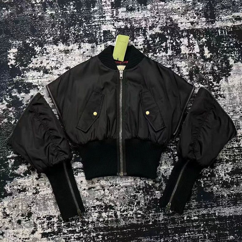 Gucci GucciDetachable sleeves, nylon bomber jacket 2503-Nextarrow Size US XS / EU 42 / 0 - 2 Thumbnail