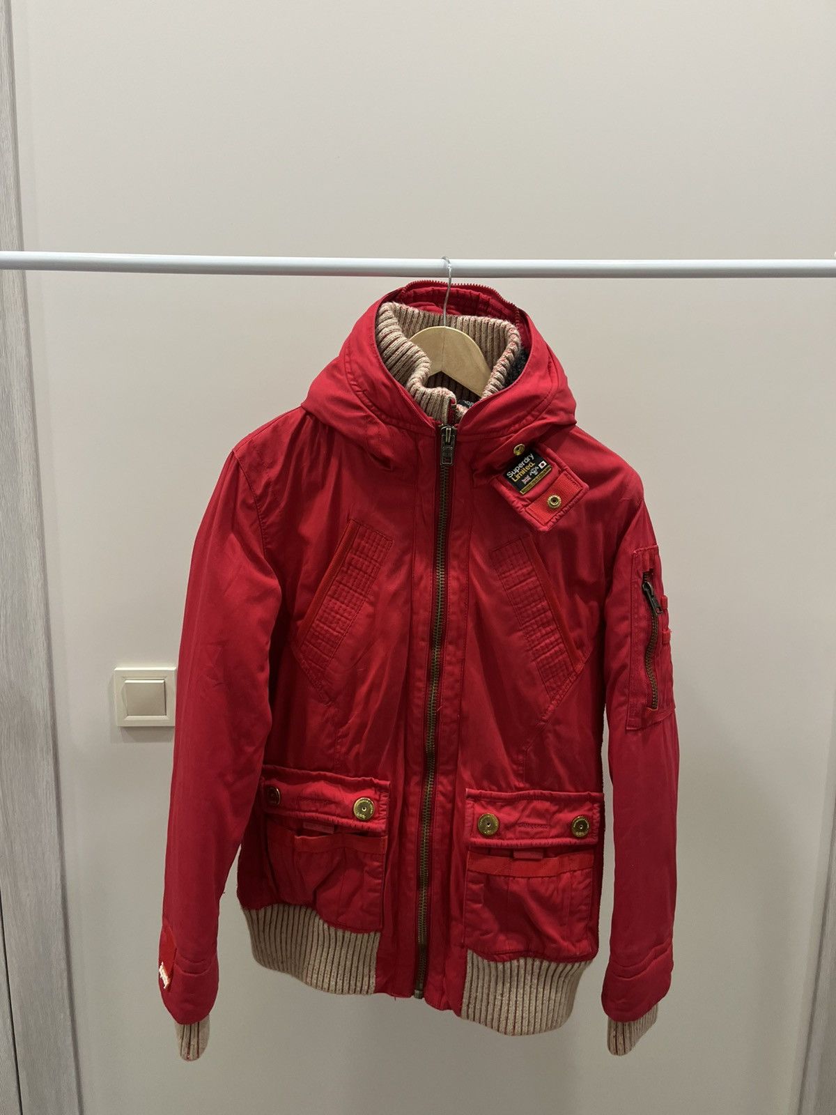 If Six Was Nine Superdry Japan wmns faded Fur Hood ifsixwasnine Size L / US 10 / IT 46 - 1 Thumbnail