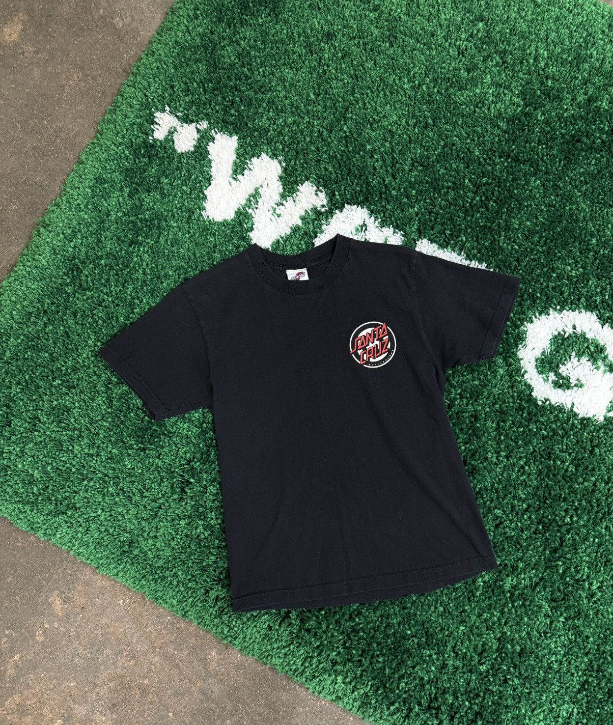Santa Cruz Skateboards × Vintage Santa Cruz Skateboards Slime Face Logo Tee Black Small Size US S / EU 44-46 / 1 - 3 Thumbnail