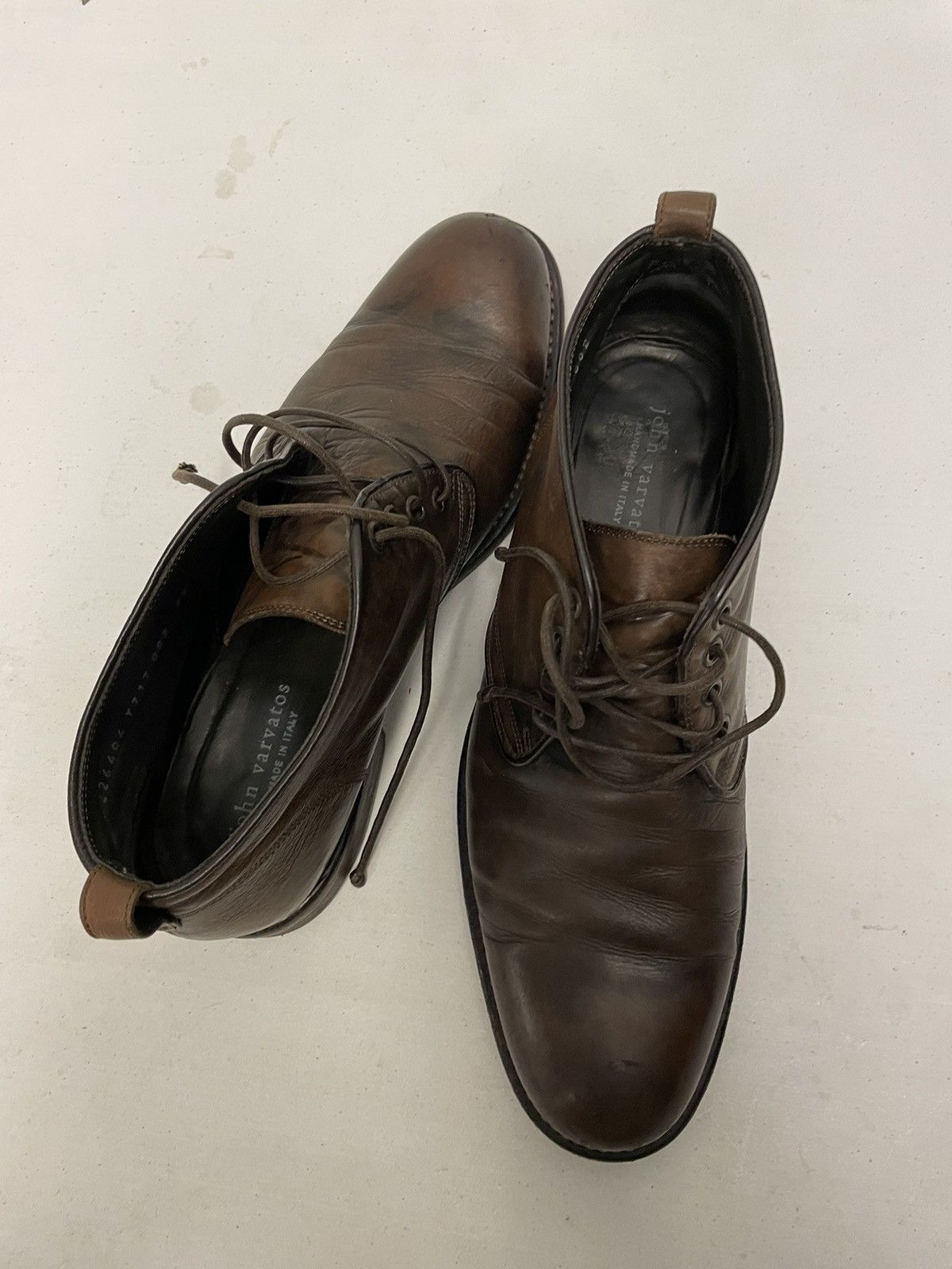John Varvatos Lace Up Chukka Boots Size US 8.5 / EU 41-42 - 9 Thumbnail