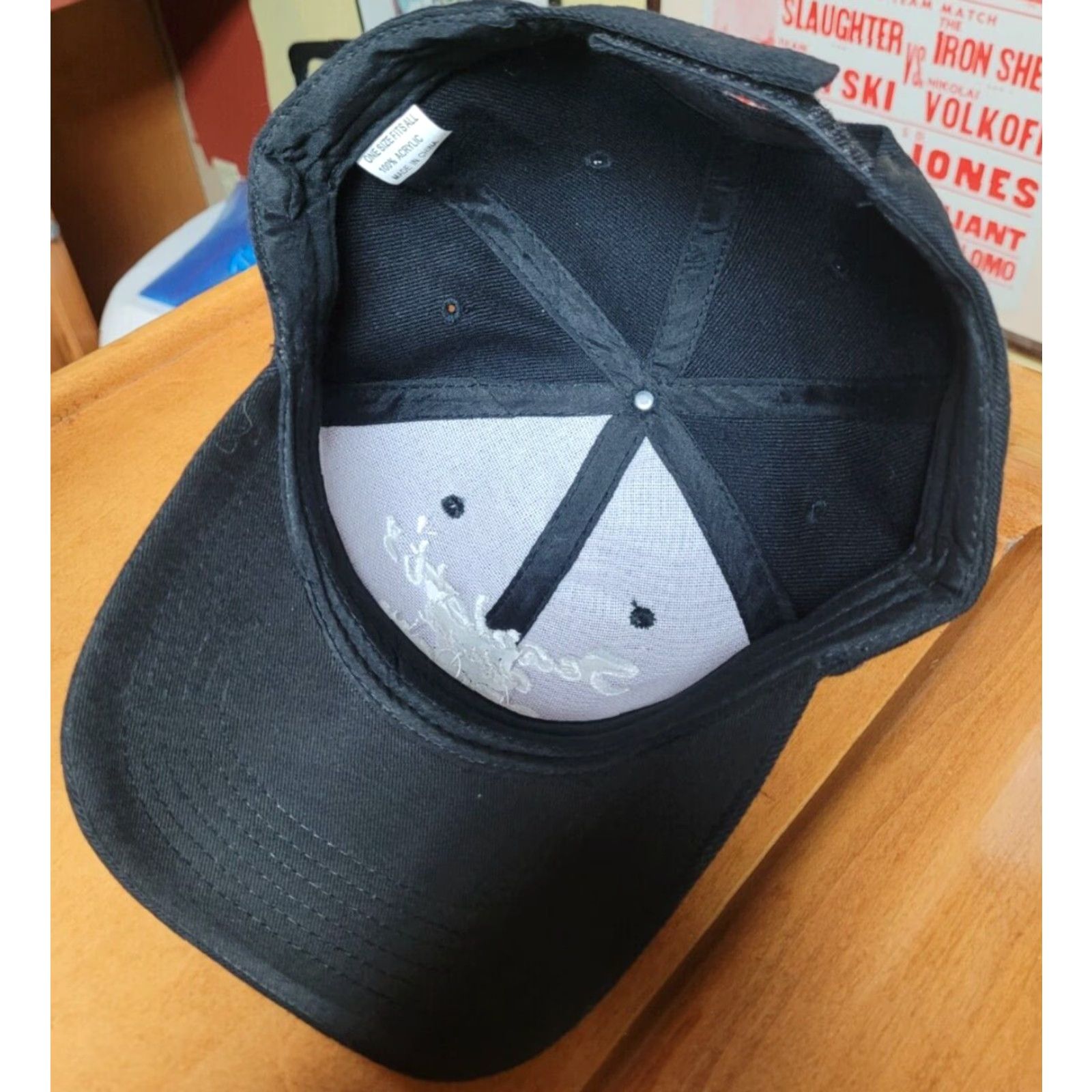 Vintage Scarlett's Cabaret Official Groom Baseball Hat Cap Adjustable Black Men Bachelor Party OH Cap Size ONE SIZE - 3 Thumbnail