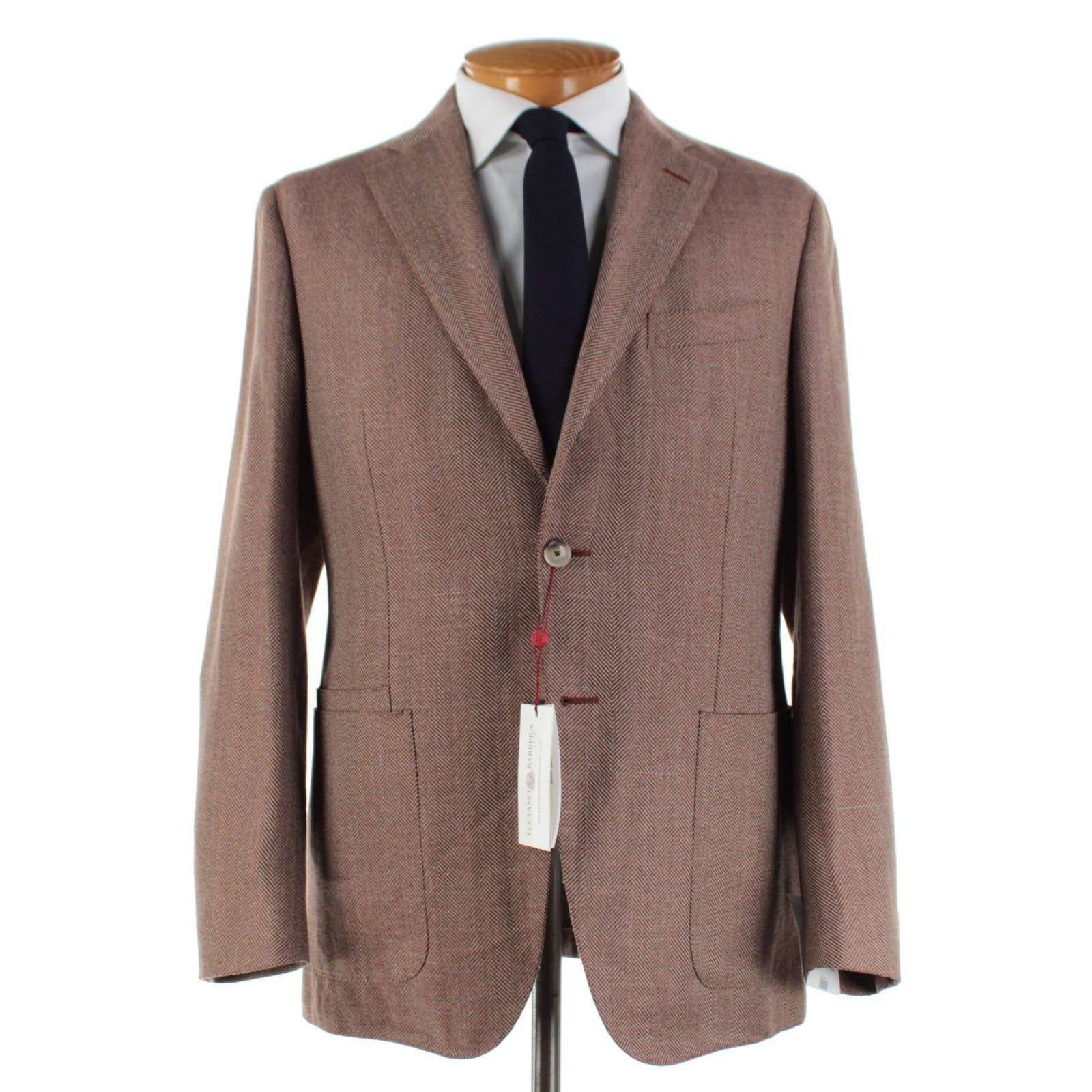Luciano Barbera Luciano Barbera Sport Coat Size 42 US in Brown Size 42R - 1 Thumbnail