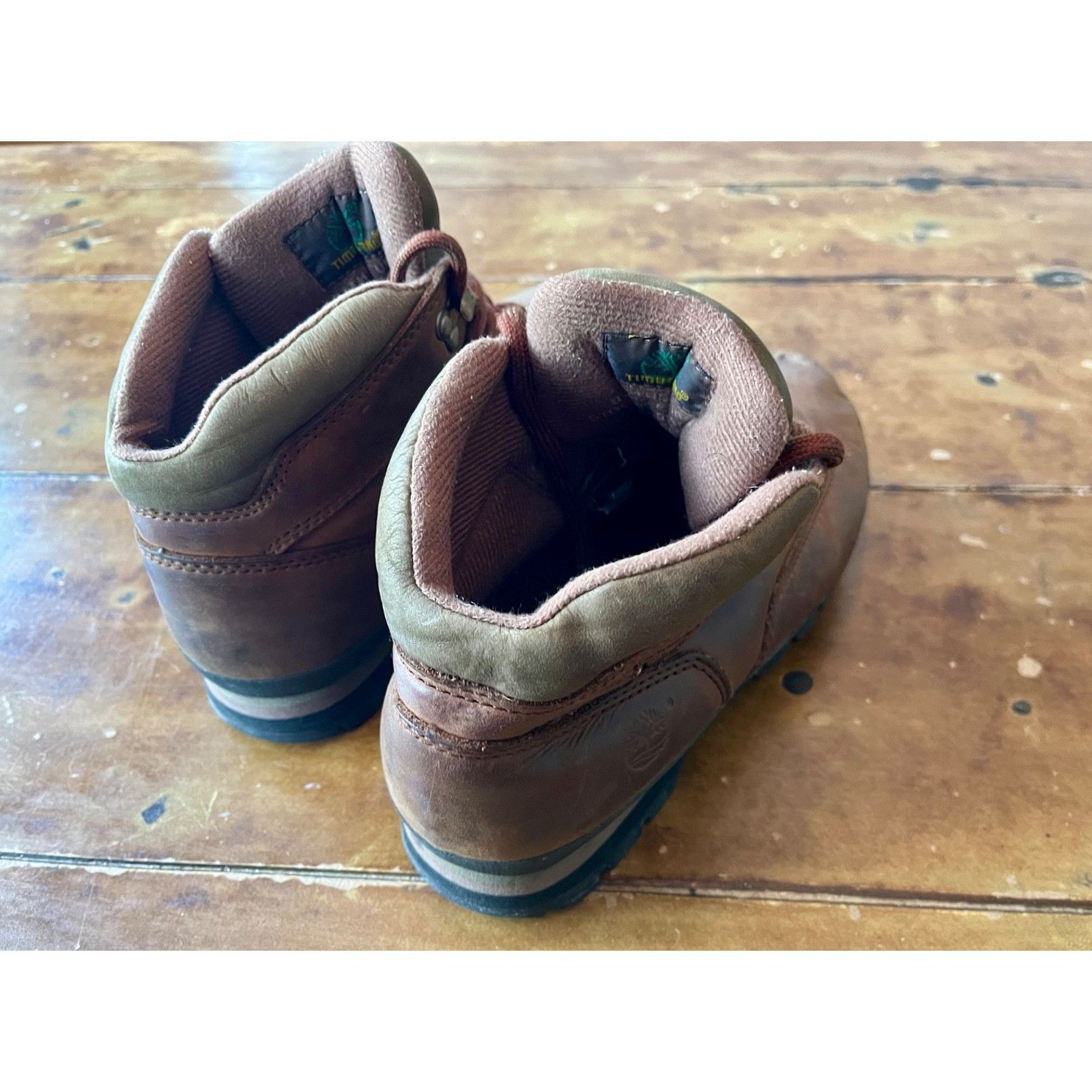 Timberland Vintage Timberland Euro Hiker Boots Leather Mens 8.5M 90s Size US 8.5 / EU 41-42 - 3 Thumbnail