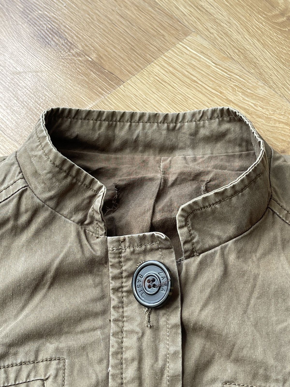 Le Grande Bleu (L.G.B.) Archive Military Napoleon Button Belt Jacket Y2K Balmain Typ Size US XS / EU 42 / 0 - 3 Thumbnail