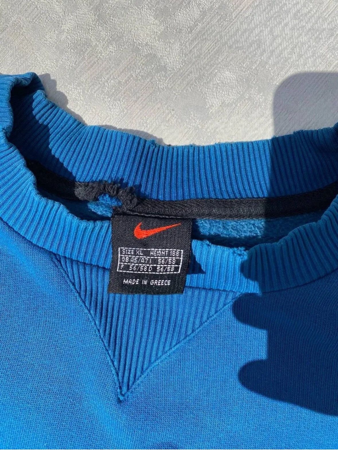 Nike × Vintage Vintage Nike Sweatshirt Big Swoosh Rare 90’s Embroidered Size US XL / EU 56 / 4 - 11 Thumbnail