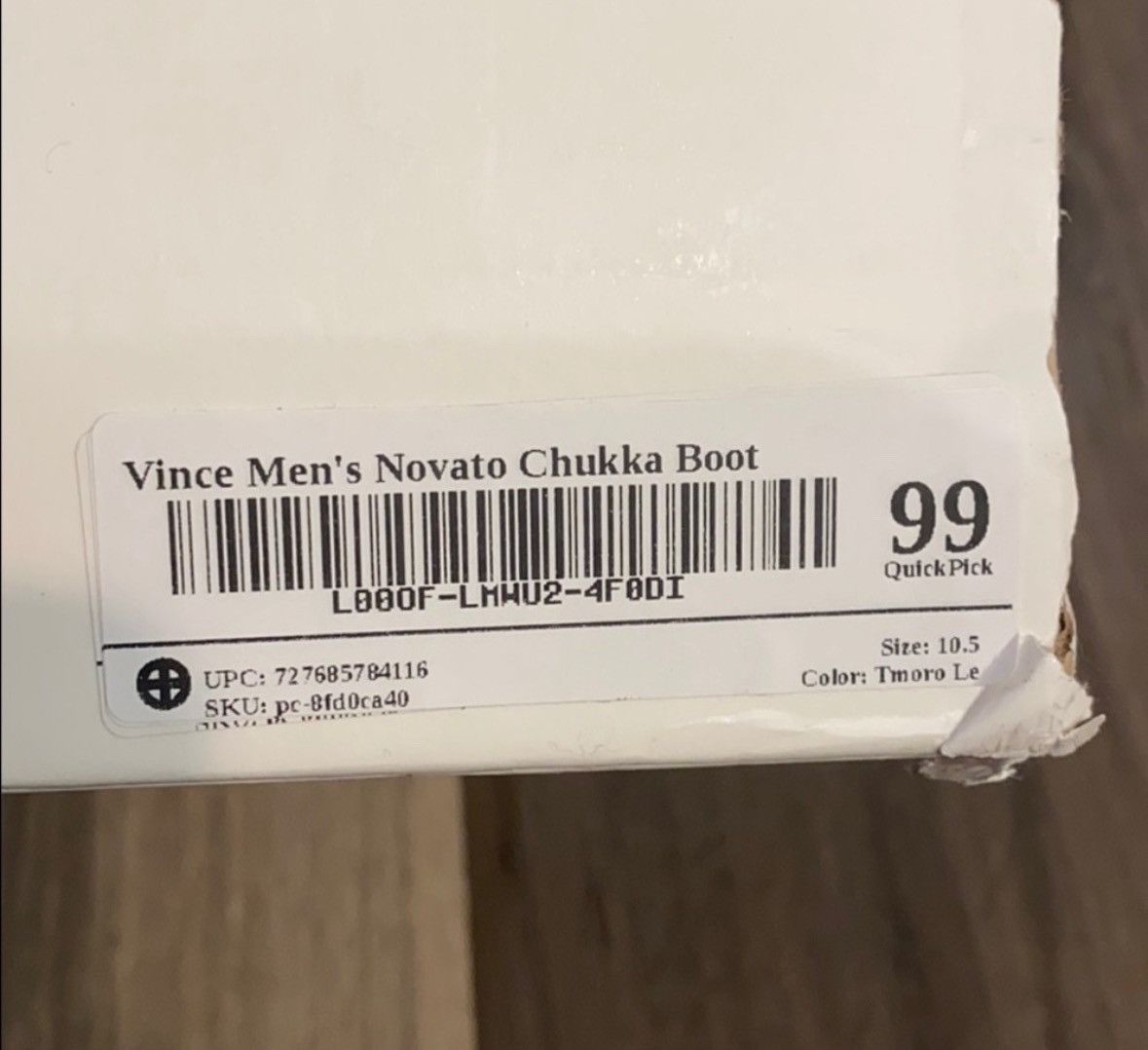 Designer × Vince NWT VINCE Designer Genuine Leather Chukka Boots Size 10.5 Size US 10.5 / EU 43-44 - 6 Thumbnail