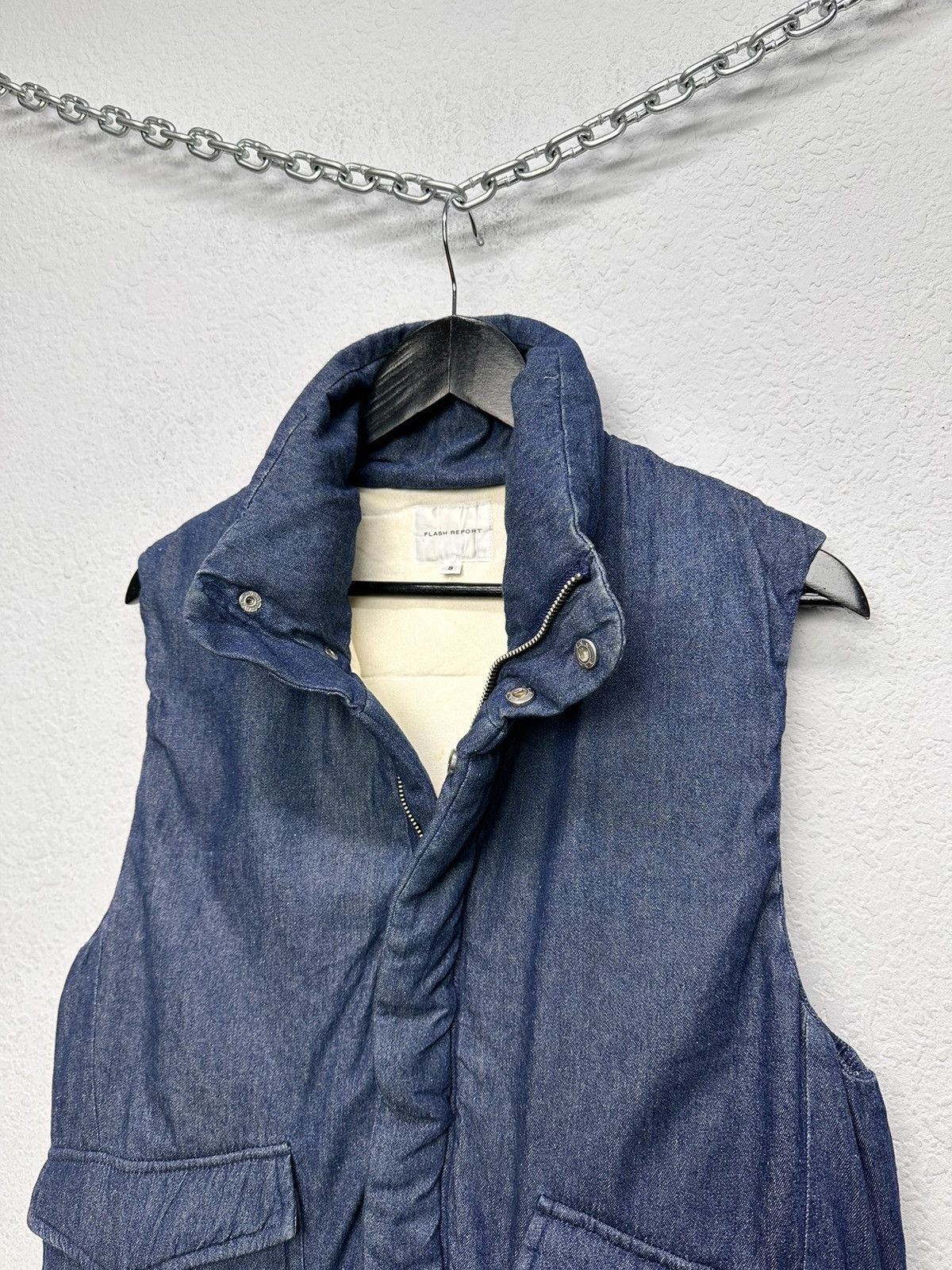 Japanese Brand Vintage Japan Flash Report Vest GOA Issey Miyake Tornado Size US S / EU 44-46 / 1 - 6 Thumbnail