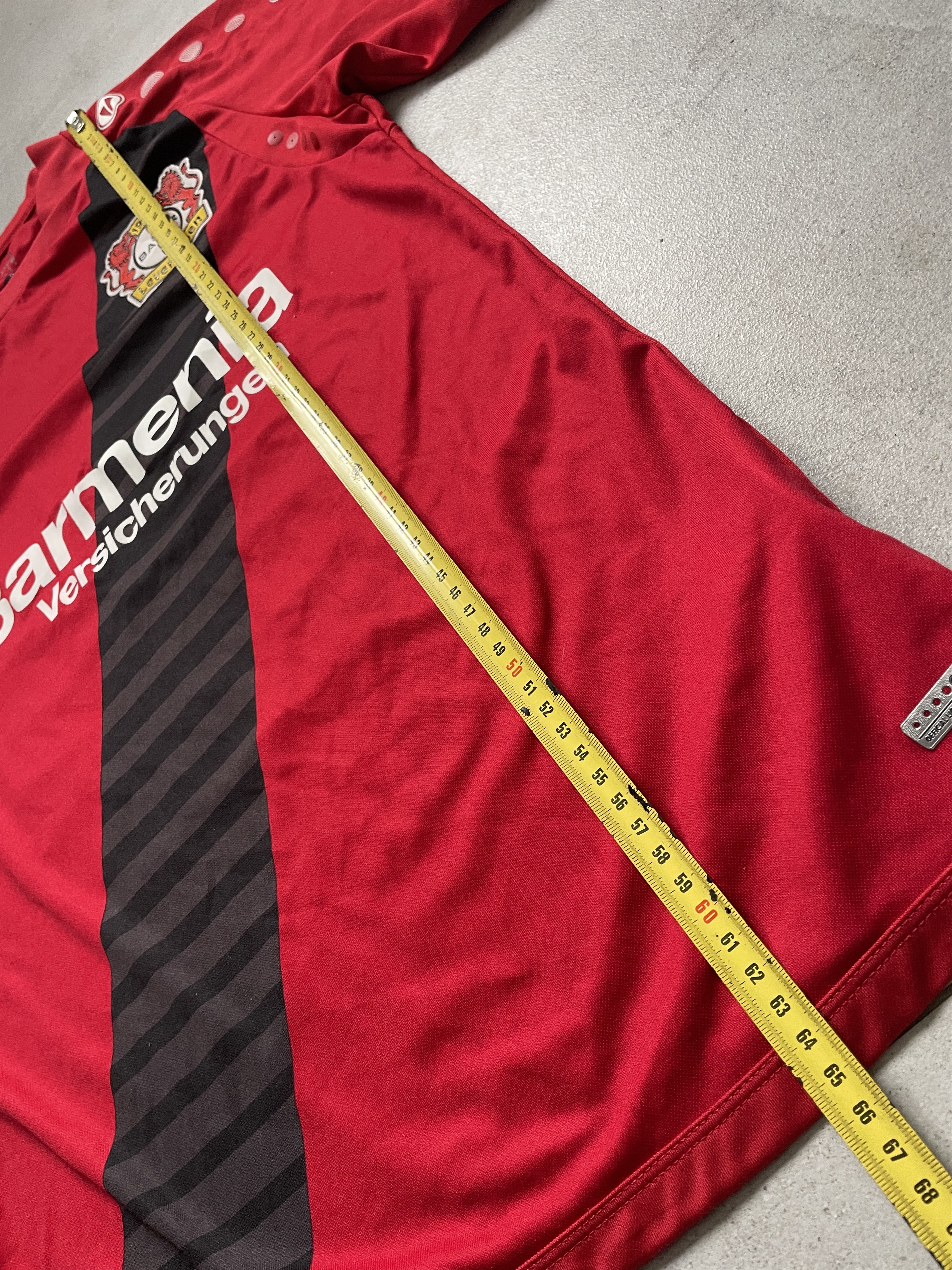 Adidas JAKO BAYER LEVERKUSSEN 04 2017 BLOKECORE SOCCER JERSEY Size US S / EU 44-46 / 1 - 7 Thumbnail
