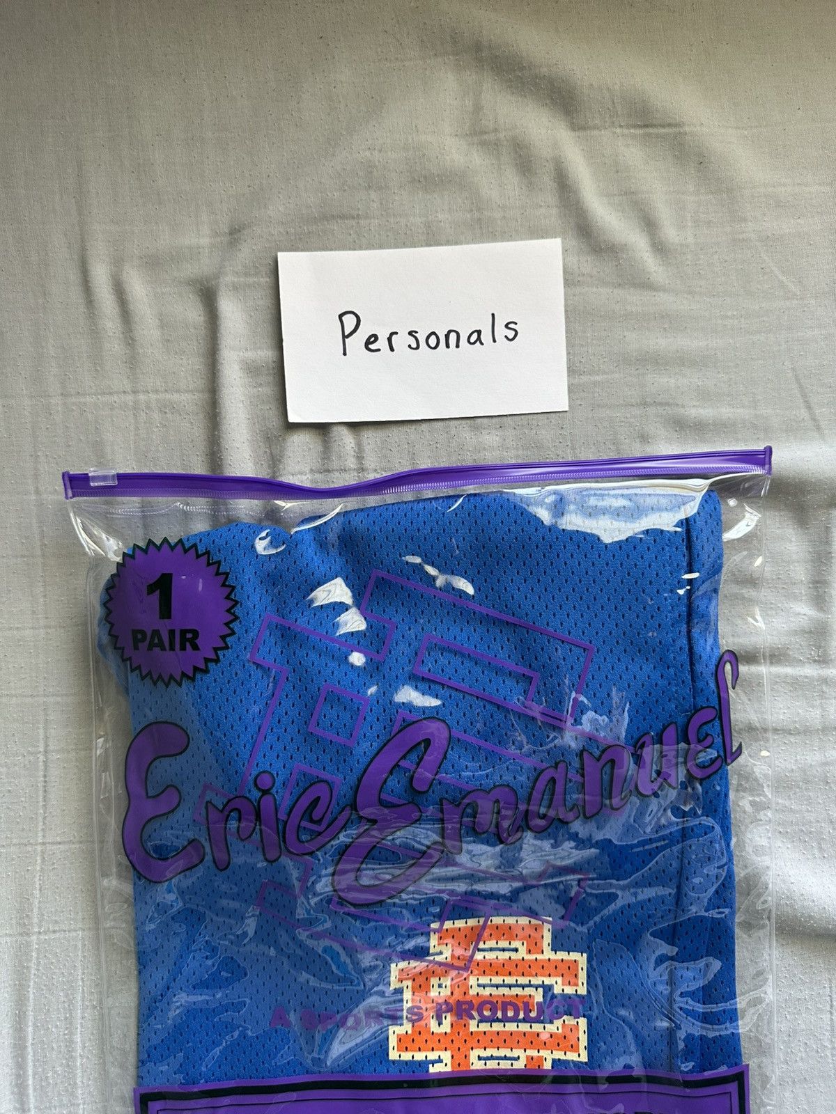 Eric Emanuel NEW Eric Emanuel Basic Short Blue Lemonade XL Size US 36 / EU 52 - 4 Thumbnail