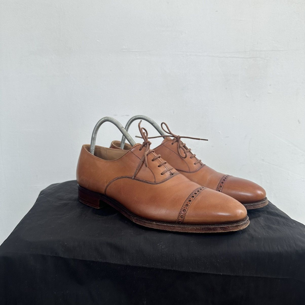 Crockett & Jones Crockett & Jones HALLAM cap-toe oxford shoes 
