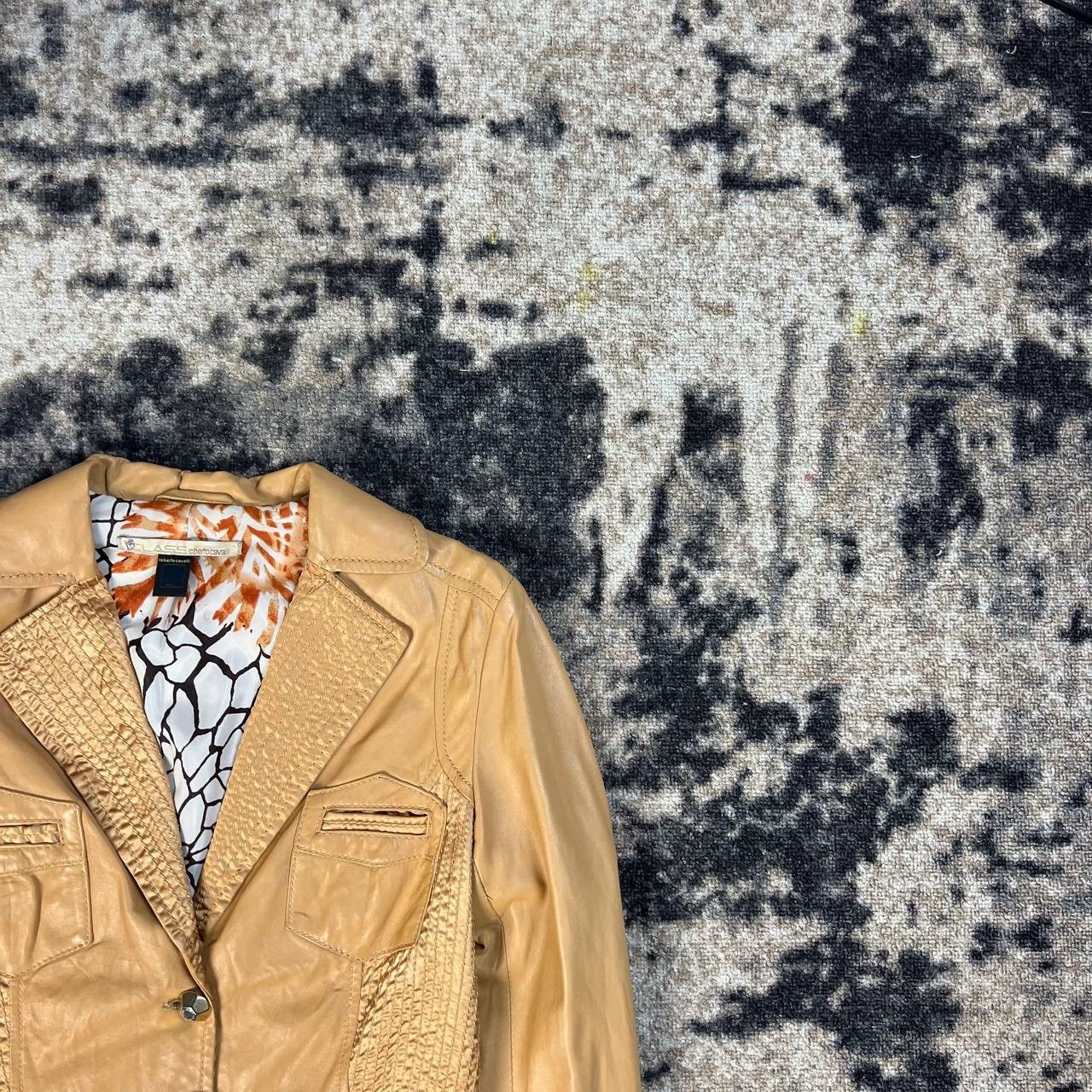 Roberto Cavalli Roberto Cavalli Luxury Pelle Leather Jacket Size S / US 4 / IT 40 - 2 Thumbnail