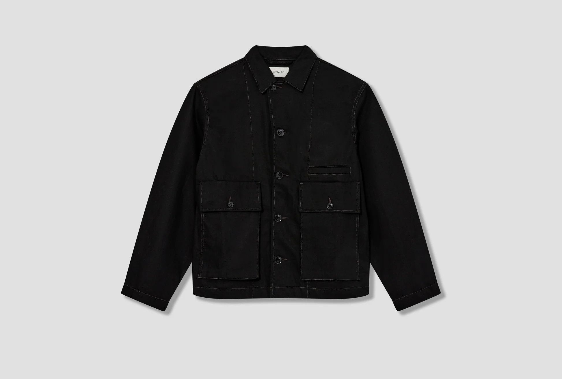 Lemaire Heavy Denim Boxy Jacket Size US S / EU 44-46 / 1 - 1 Thumbnail