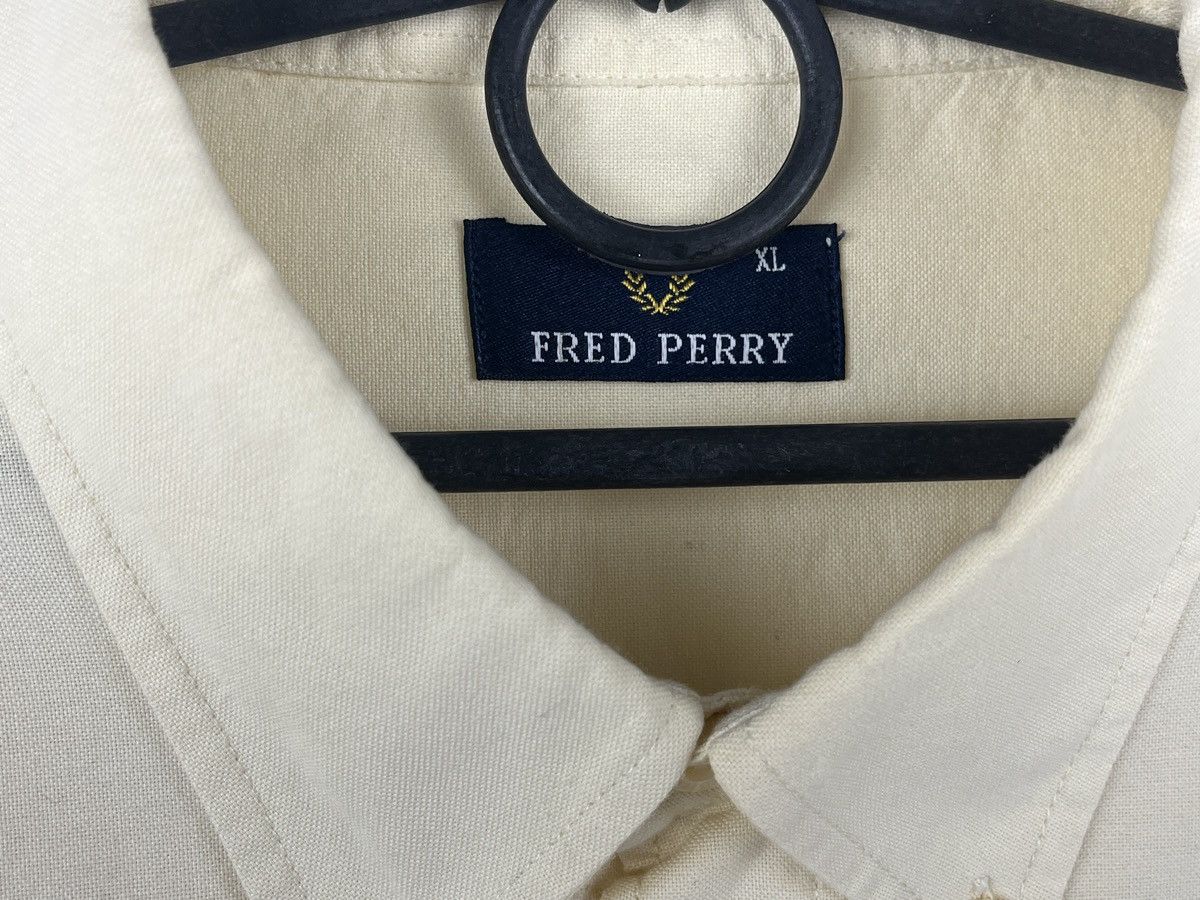 Fred Perry × Vintage Fred Perry Vintage Short Sleeve Button Down Shirt Size XL Size US XL / EU 56 / 4 - 3 Thumbnail