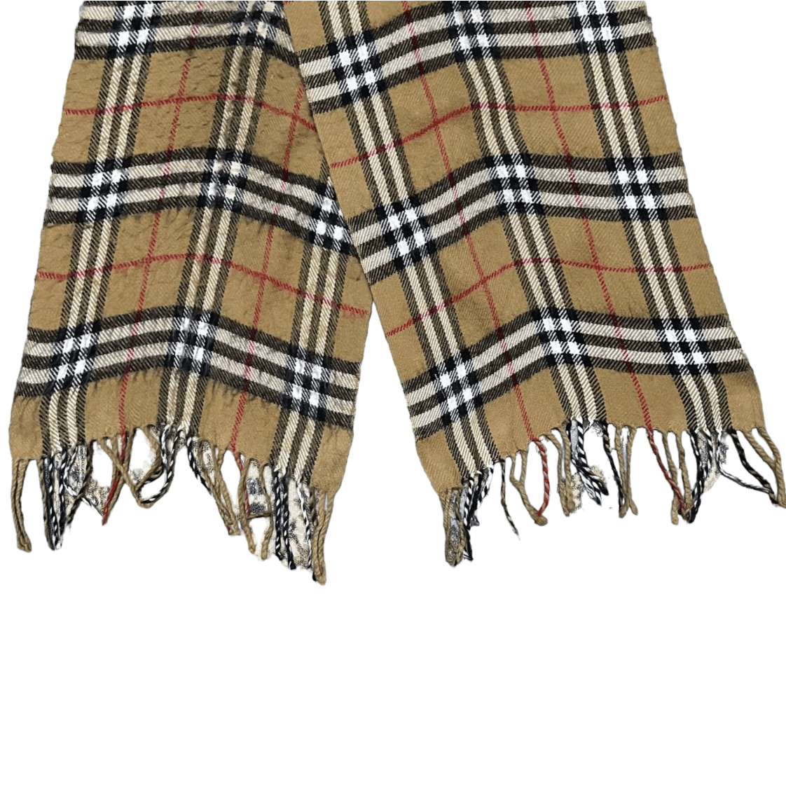 Burberry Vintage Burberry Nova Check Lambswool Scarves Size ONE SIZE - 3 Thumbnail