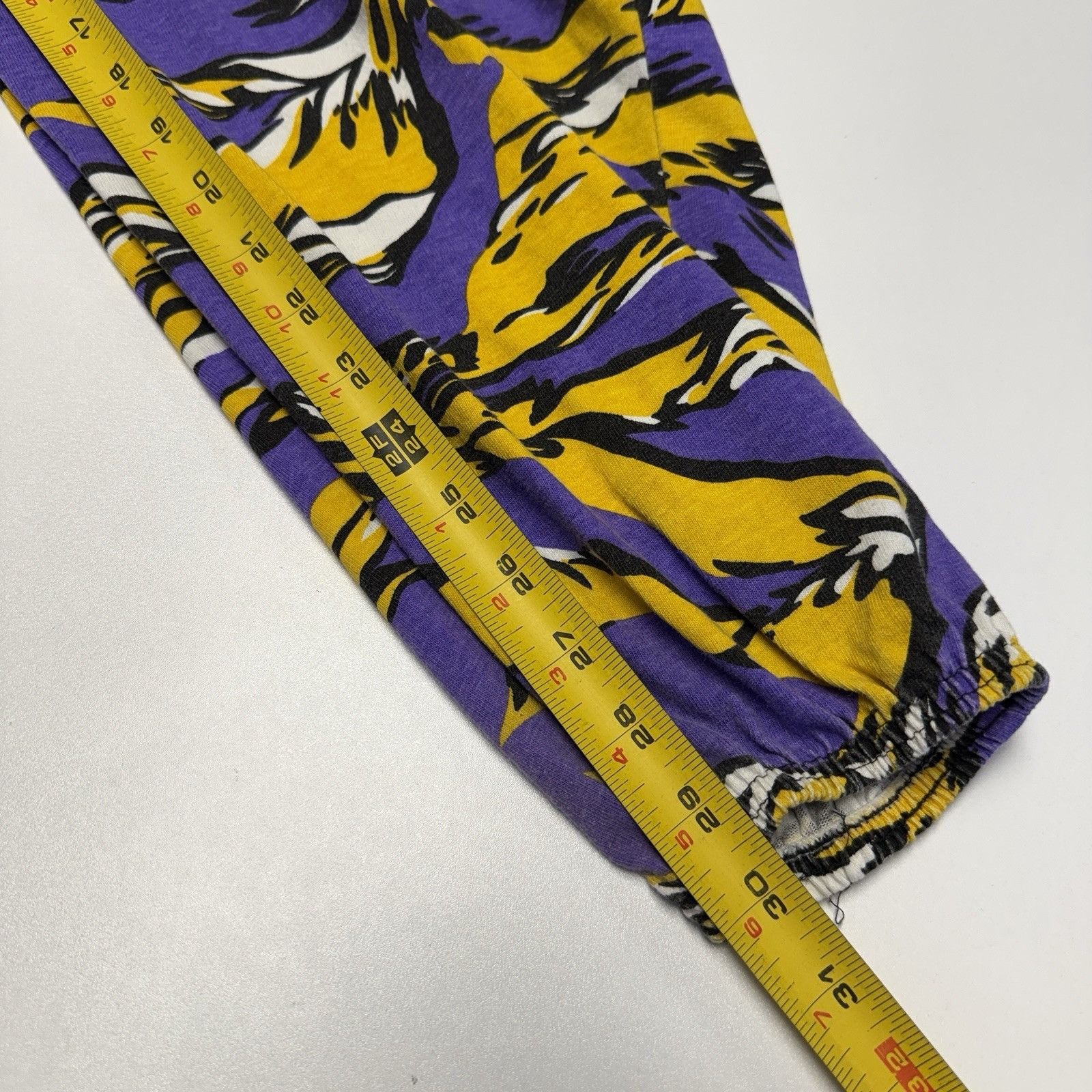 Vintage Athletic Works Pants Mens XL Baggy MC Hammer Parachute LSU T Size US 29 - 7 Thumbnail