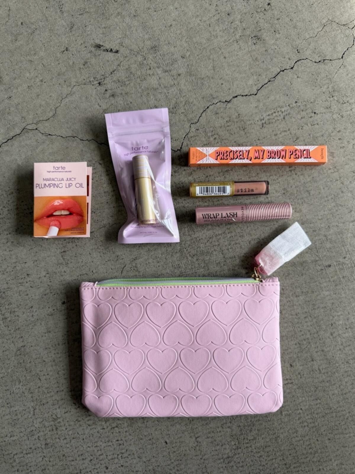 Other Makeup Bundle Travel Set / Tarte Benefit Stila w Bag / 6pc Size ONE SIZE - 1 Thumbnail