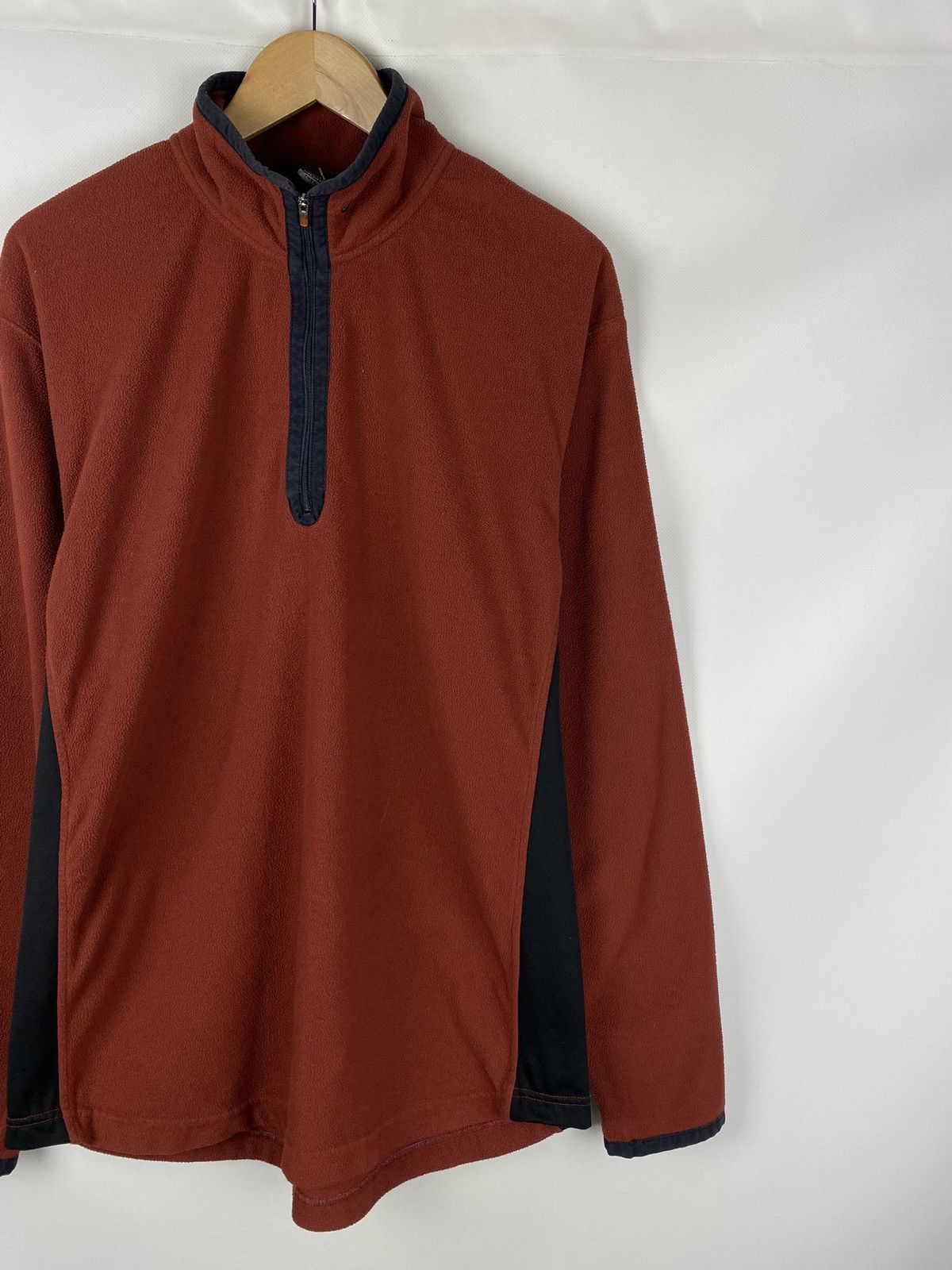 Nike Nike vintage 90s Therma 1/4 zip fleece pullover sweatshirt Size US XL / EU 56 / 4 - 3 Thumbnail