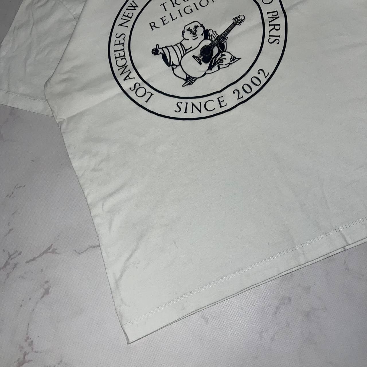 True Religion TRUE RELIGION SS STAMP BUDDHA Y2K TEES Sz L White Size US L / EU 52-54 / 3 - 4 Thumbnail