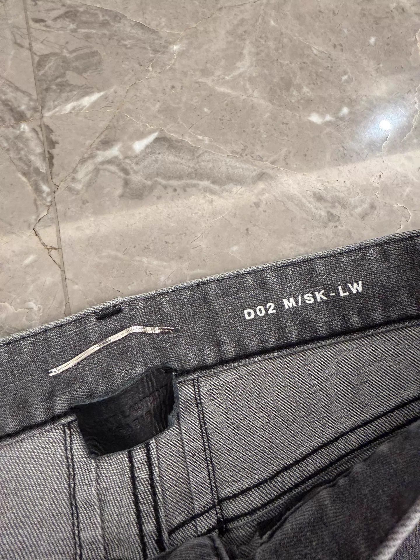 Saint Laurent Paris Saint Laurent 14SS Hedi D02 Skinny Jeans Gray Wash Size 30 Size US 30 / EU 46 - 3 Thumbnail