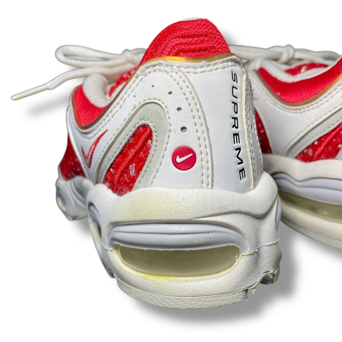 Nike × Supreme Supreme x Nike Air Max 98 Tailwind 4 University Red Sneakers Size US 8 / EU 41 - 10 Thumbnail