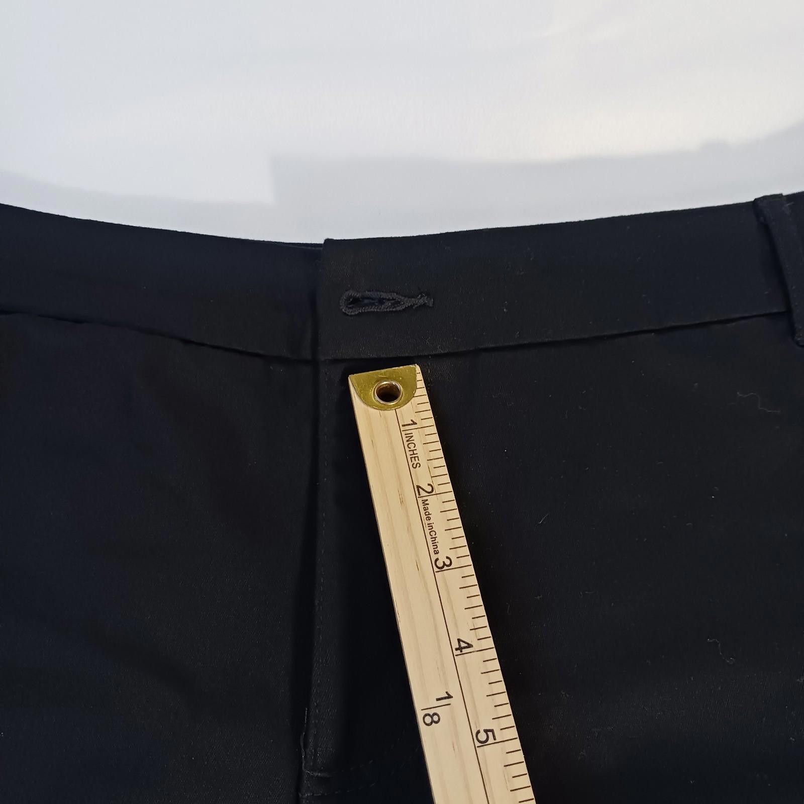 St. Johns Bay St John's Bay Womens Black Bermuda Shorts Size 24W (44×11.5) Size 42" / US 20 - 4 Thumbnail