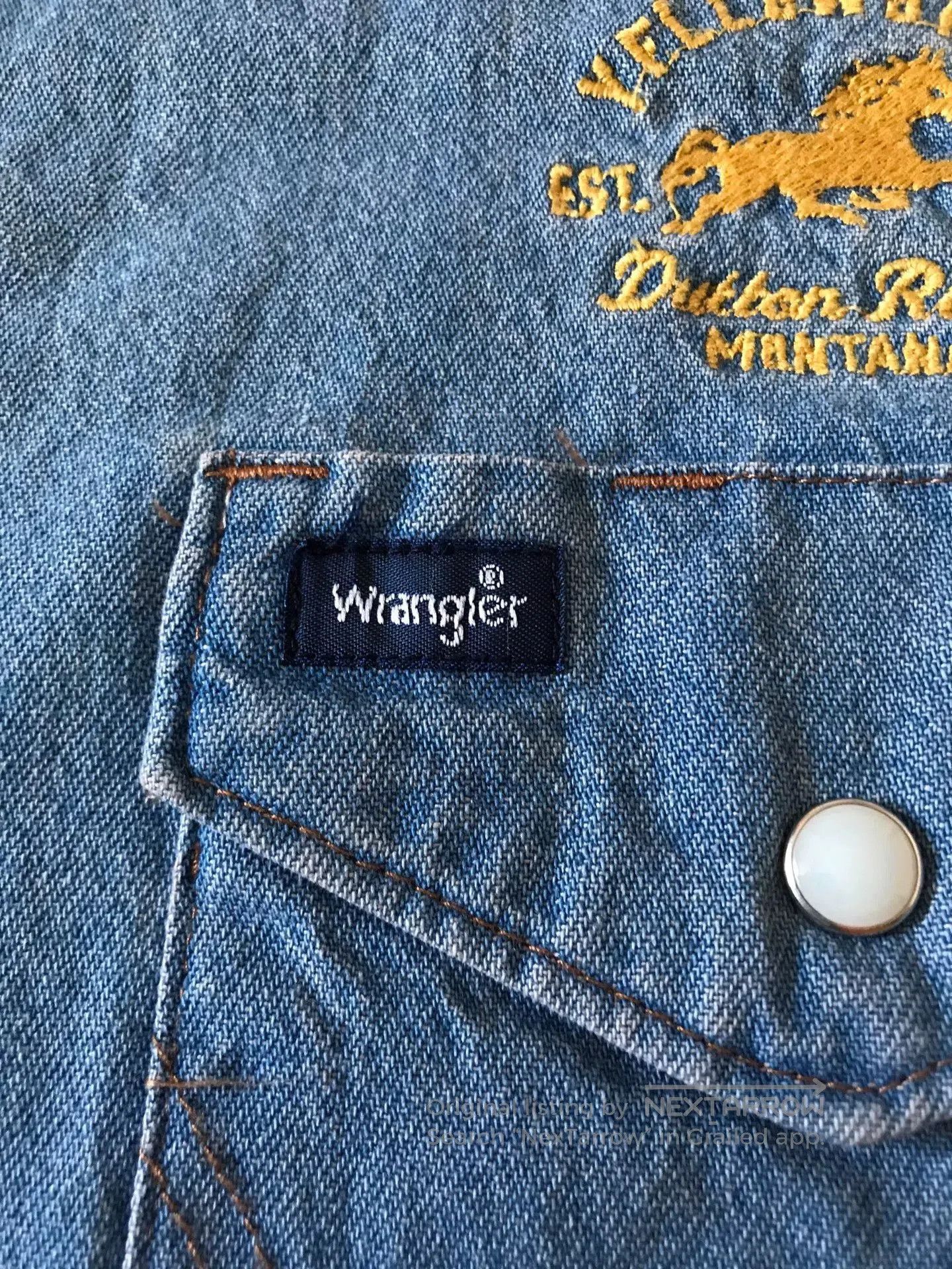 Wrangler Wrangler x Yellowstone Western Shirt. Size US L / EU 52-54 / 3 - 6 Thumbnail