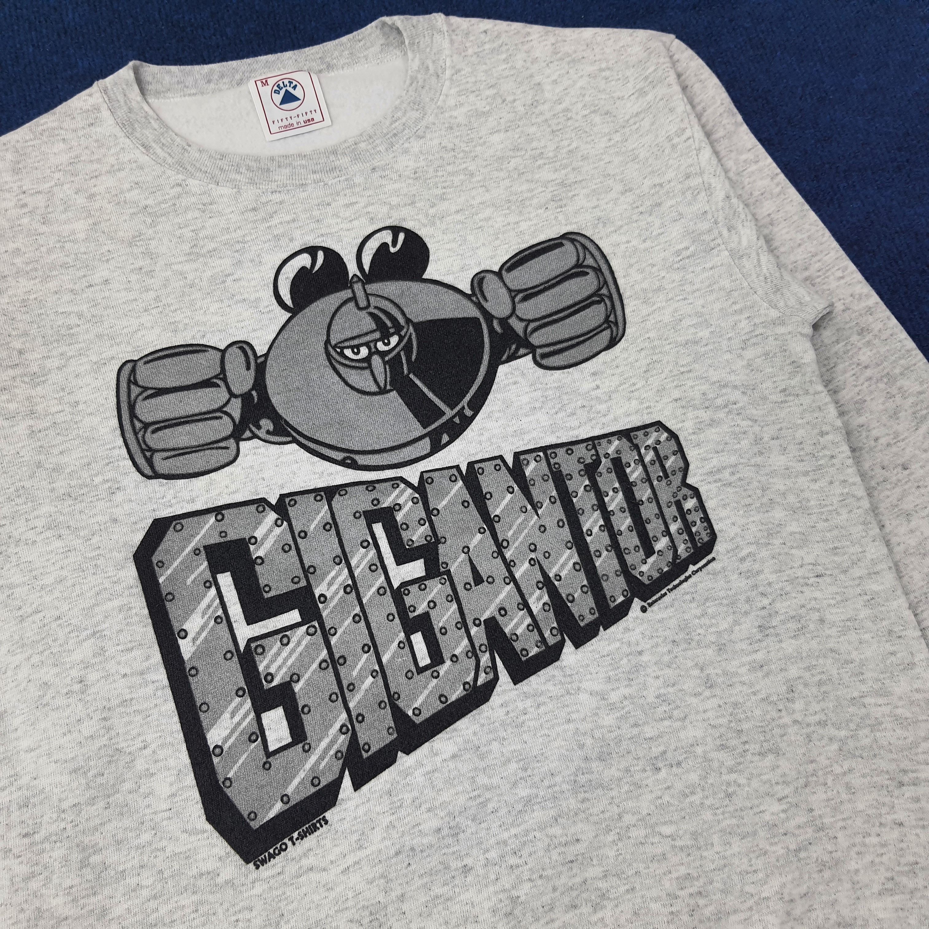 Japanese Brand Vintage Delta Gigantor Japan 90s Anime Sweatshirt C247N19 Size US S / EU 44-46 / 1 - 2 Thumbnail