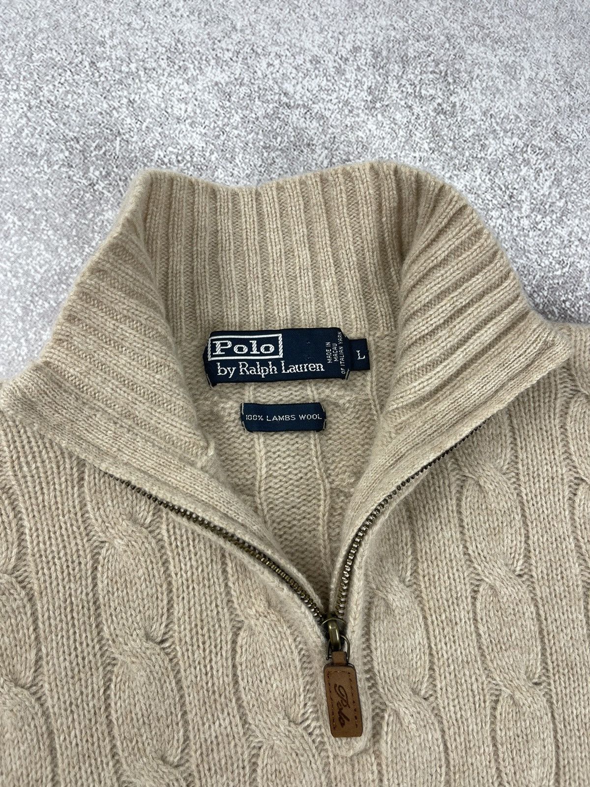 Polo Ralph Lauren Polo Ralph Lauren Lambs Wool Knit Sweater Men’s Size L Size US L / EU 52-54 / 3 - 7 Thumbnail