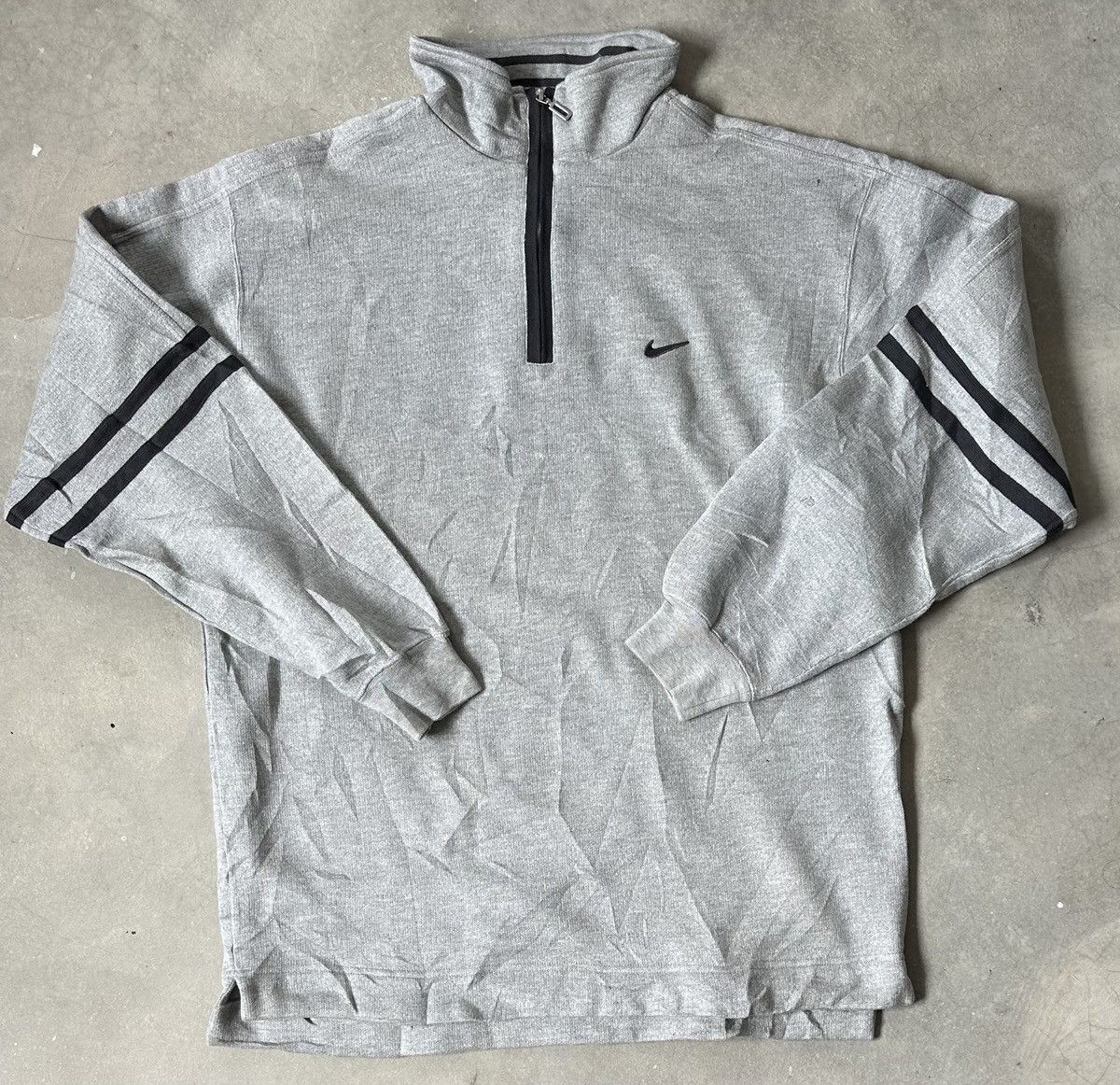 Nike VINTAGE NIKE MIDZIPPER SWEATER Size US L / EU 52-54 / 3 - 2 Thumbnail