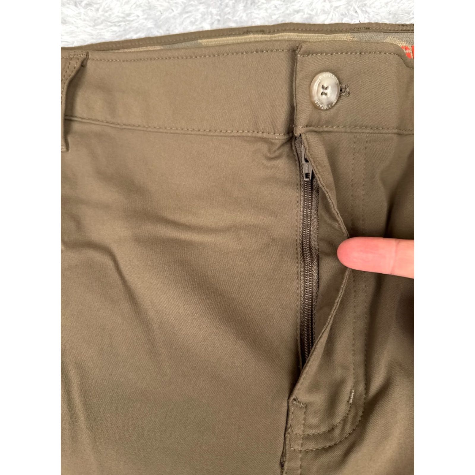 Weatherproof Weatherproof Mens Pants Cargo Straight Leg 40 Beige Nylon 30 Inseam Regular Size 40 x 30 Vintage No Size US 40 / EU 56 - 5 Thumbnail
