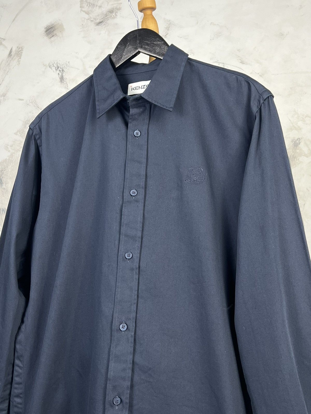 Kenzo Kenzo Button Up Shirt Size M - L Size US L / EU 52-54 / 3 - 2 Thumbnail