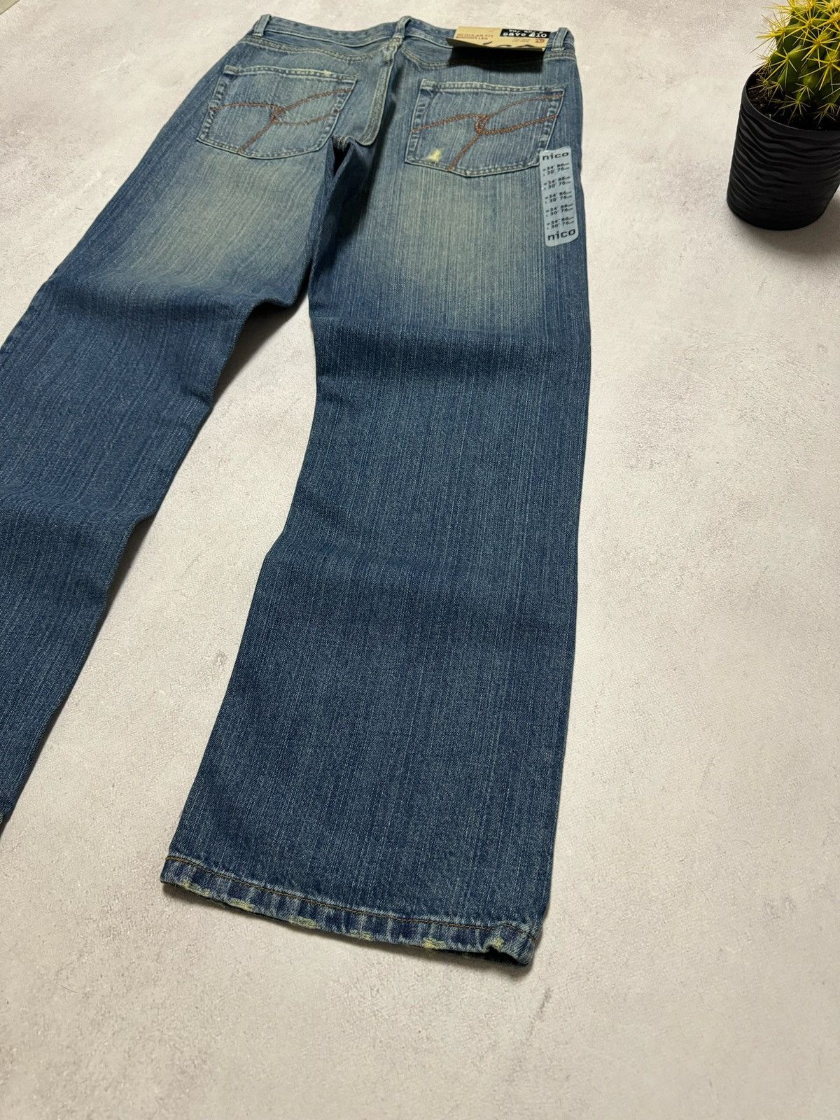 Japanese Brand Vintage Japanese Distressed Dirty Jeans Denim Pants Straight Size US 34 / EU 50 - 8 Thumbnail