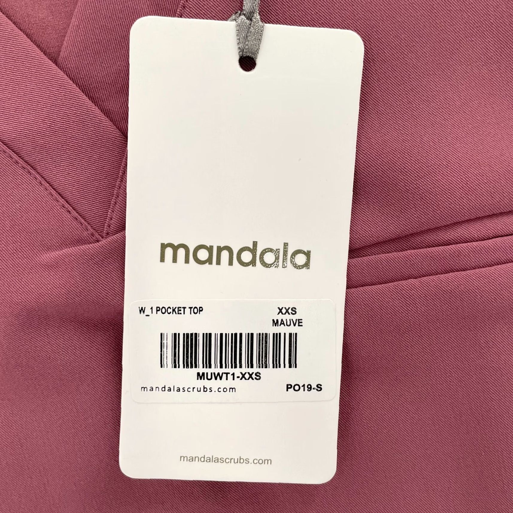Pinko Mandala Scrubs Shirt Womens XXS Mauve Pink One Pocket Top Ladies 2XS NEW Size XXS / US 00 / IT 34 - 7 Thumbnail