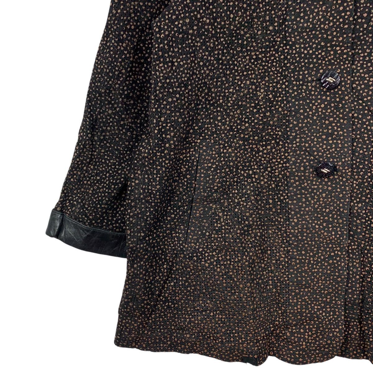 Japanese Brand JAPANESE BRAND Button Up Dress Like Polca Dot Button Coat Size M / US 6-8 / IT 42-44 - 5 Thumbnail
