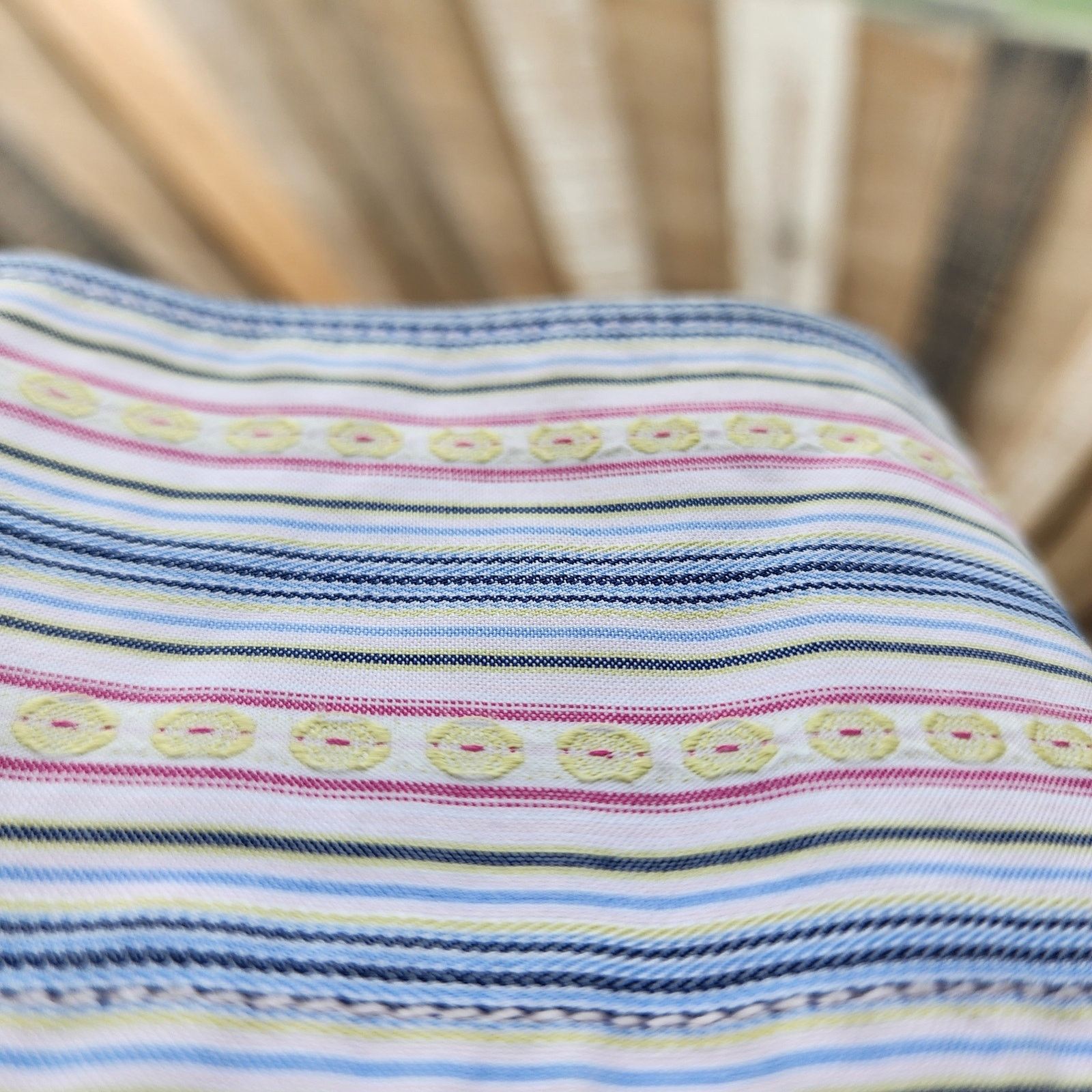 Tommy Bahama Tommy Bahama XL Men's Multicolor Striped Shirt Size US XL / EU 56 / 4 - 2 Thumbnail