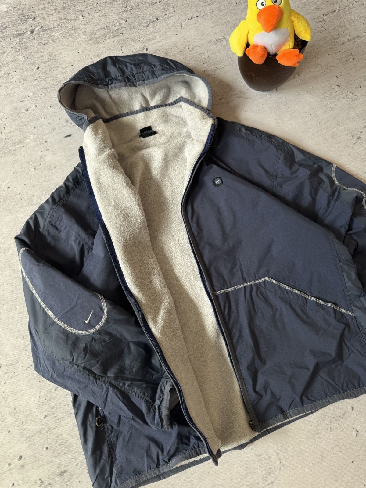 Nike × Vintage NIKE VINTAGE BASIC LOGO OVERSIZE BAGGY LIGHT JACKET Size US XL / EU 56 / 4 - 5 Thumbnail