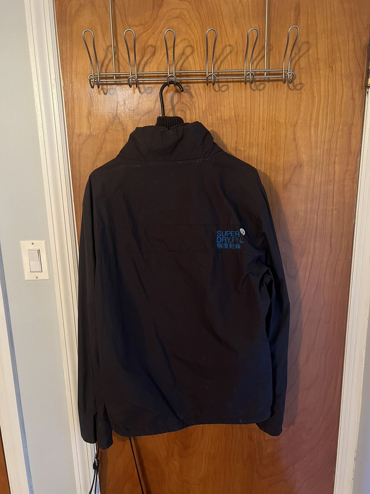 Superdry SuperDry Men’s Windcheater Jacket, Grey/Blue Size US M / EU 48-50 / 2 - 7 Thumbnail