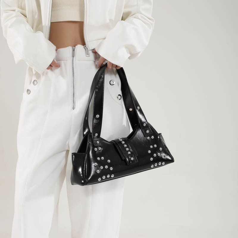 Leather × Vintage 2025 Black Luxury Leather Bag Size ONE SIZE - 1 Thumbnail