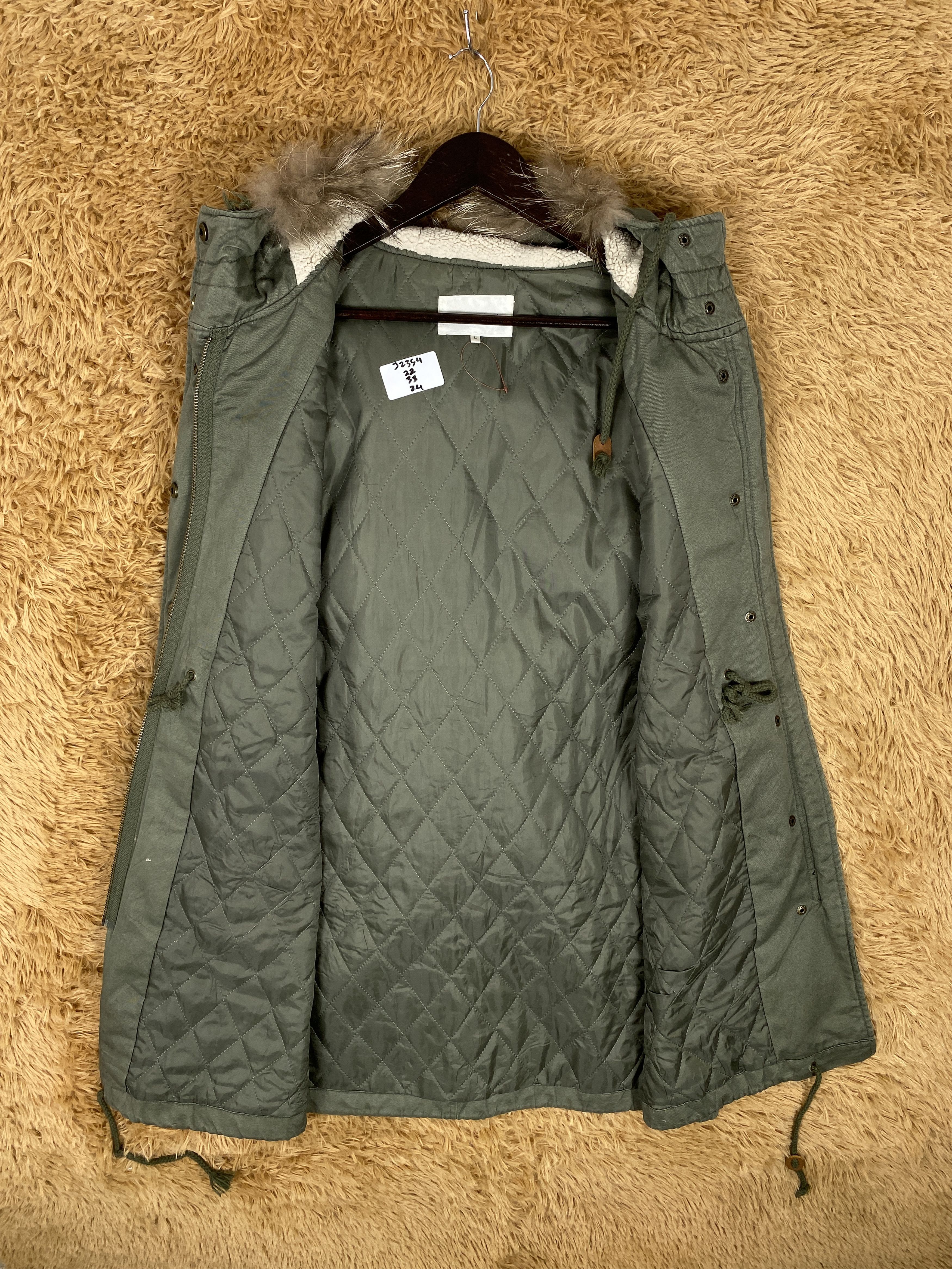 Japanese Brand Vintage Comfort Basic Quilted Lining Jacket J2354 Size US S / EU 44-46 / 1 - 6 Thumbnail