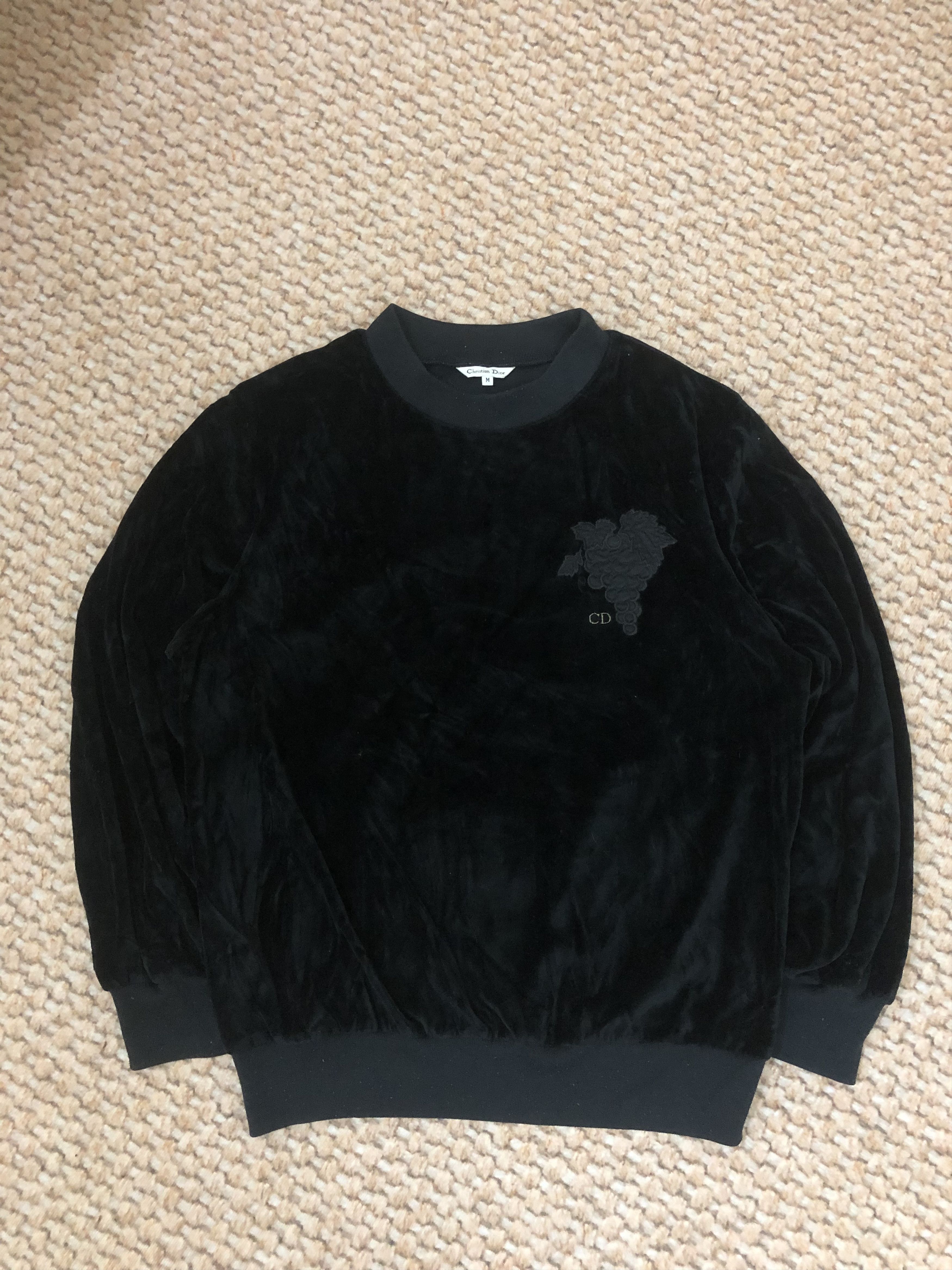 Christian Dior Monsieur Vintage Christian Dior Sweatshirt embroidery logo Size M / US 6-8 / IT 42-44 - 1 Thumbnail