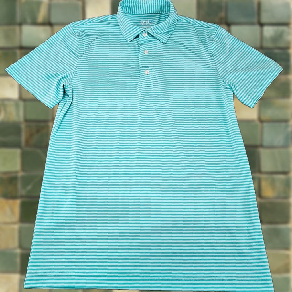 Croft & Barrow Croft & Barrow Polo Shirt Mens Small Teal Performance Stretch Golf Casual Size US S / EU 44-46 / 1 - 1 Thumbnail