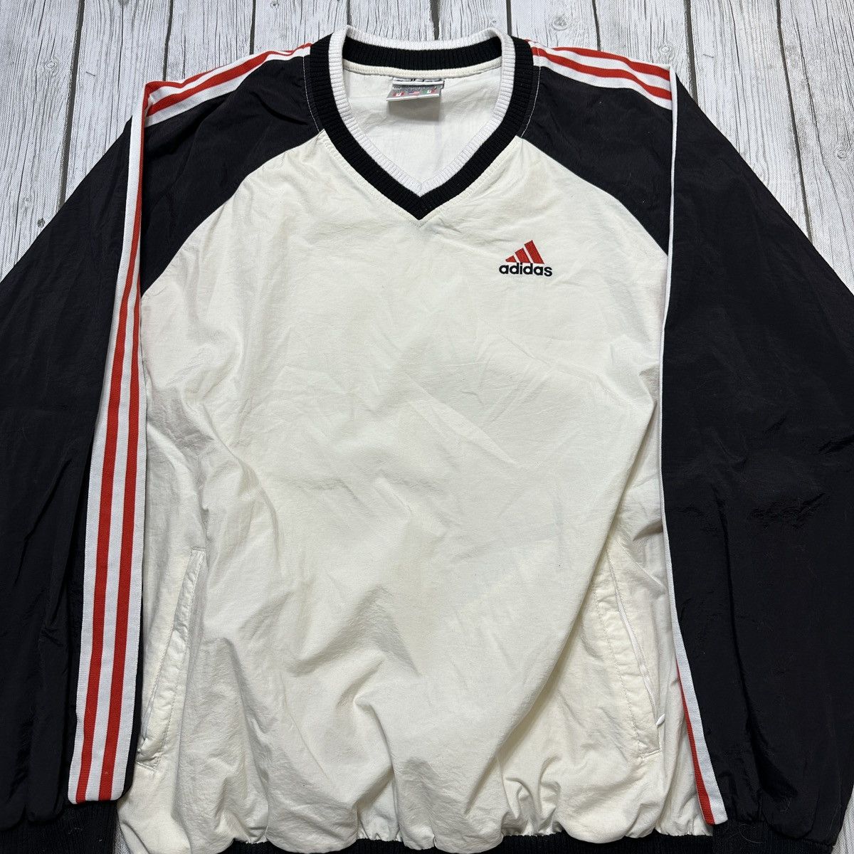 Vintage Vintage Adidas windbreaker Size US XL / EU 56 / 4 - 3 Thumbnail