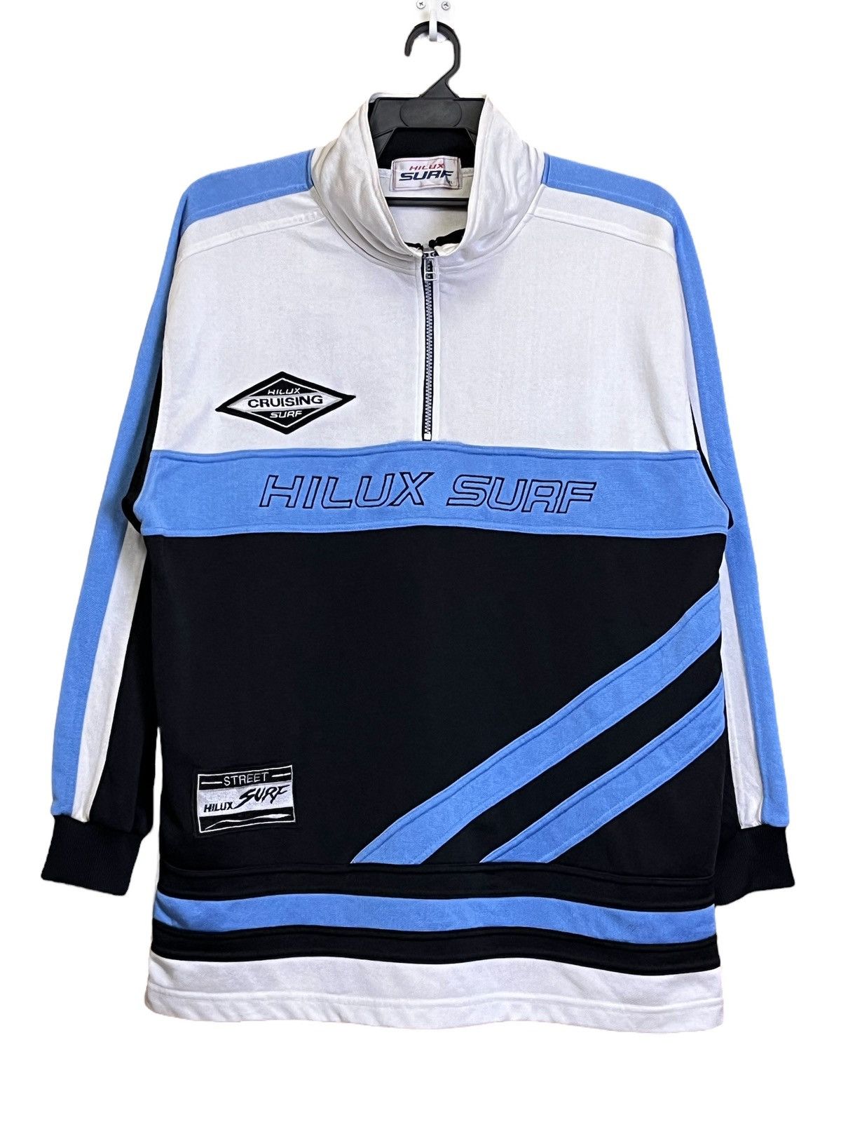 Japanese Brand JAPANESE BRAND VINTAGE HILUX SURF 1/2 ZIPPER TRACK TOP Size US XL / EU 56 / 4 - 1 Thumbnail