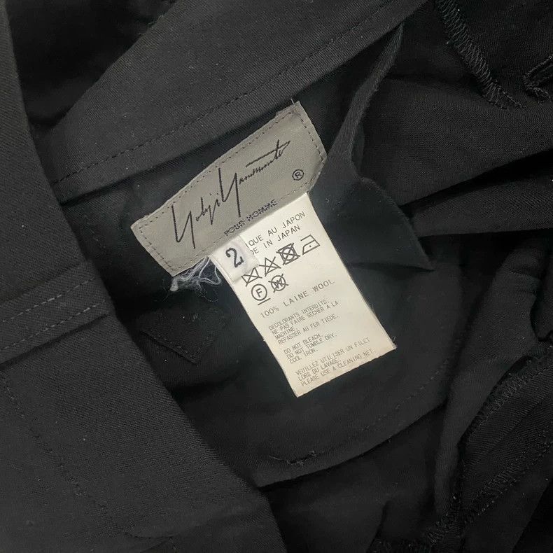 Yohji Yamamoto Yohji Yamamoto Yohji Yamamoto Wool Pants with Unique Print Size US 26 / EU 42 - 4 Thumbnail