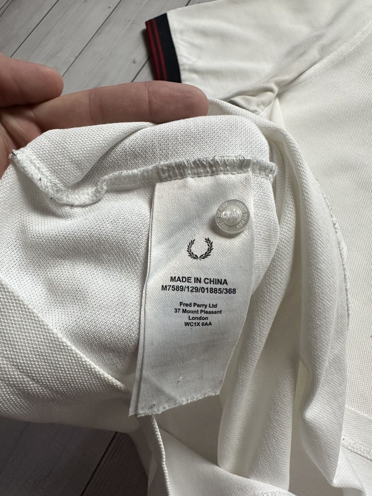 Fred Perry Vintage polo Fred Perry size L logo Size US L / EU 52-54 / 3 - 7 Thumbnail