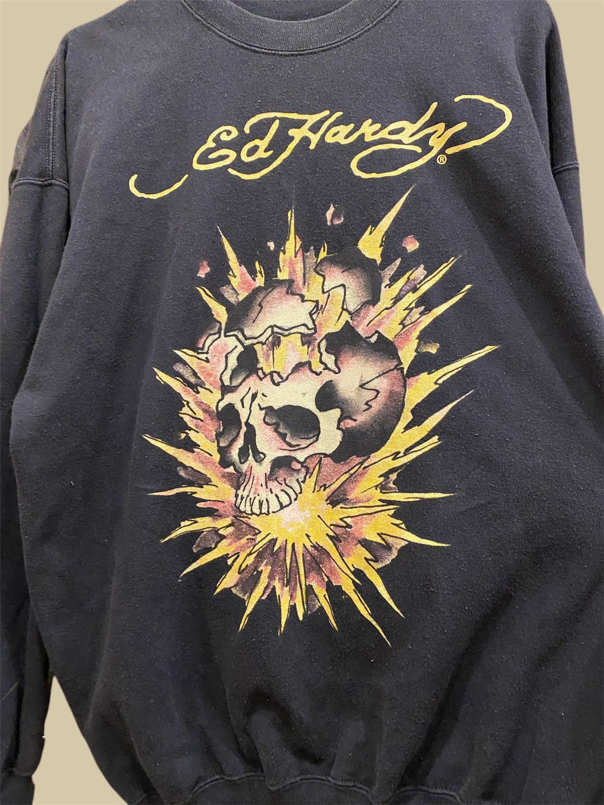 Ed Hardy hoodie without hood ed hardy Size US XL / EU 56 / 4 - 3 Thumbnail