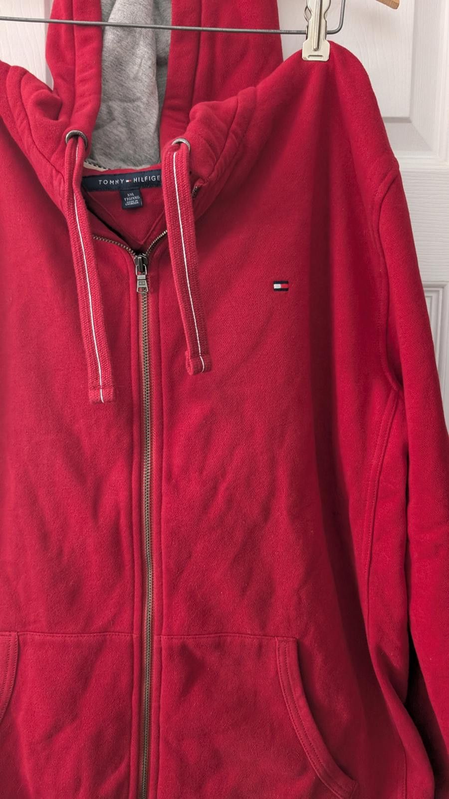 Tommy Hilfiger Tommy Hilfiger Men’s Full Zip Hoodie Red Fleece Size XXL Size US XXL / EU 58 / 5 - 2 Thumbnail