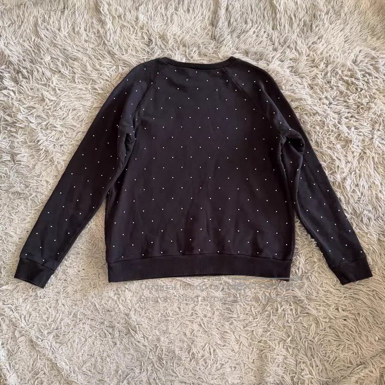 Saint Laurent Paris Saint Laurent Paris Black studded long-sleeve sweatshirt Size US XL / EU 56 / 4 - 3 Thumbnail