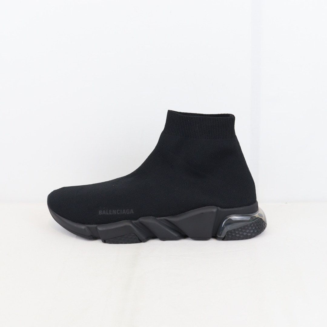 Balenciaga o1rshd1 Speed LT Clear 2.0 Sneakers in Black Size US 14 / EU 47 - 2 Thumbnail