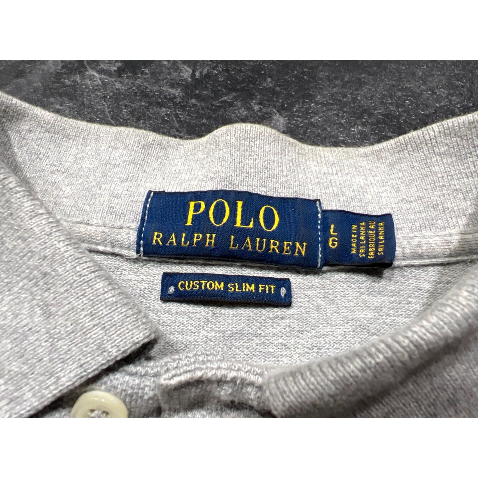 Polo Ralph Lauren VINTAGE? No. Polo Ralph Lauren Polo Shirt Short Sleeve Slim Fit L Black Zebra Logo - Men's Large Shirt Size US L / EU 52-54 / 3 - 7 Thumbnail